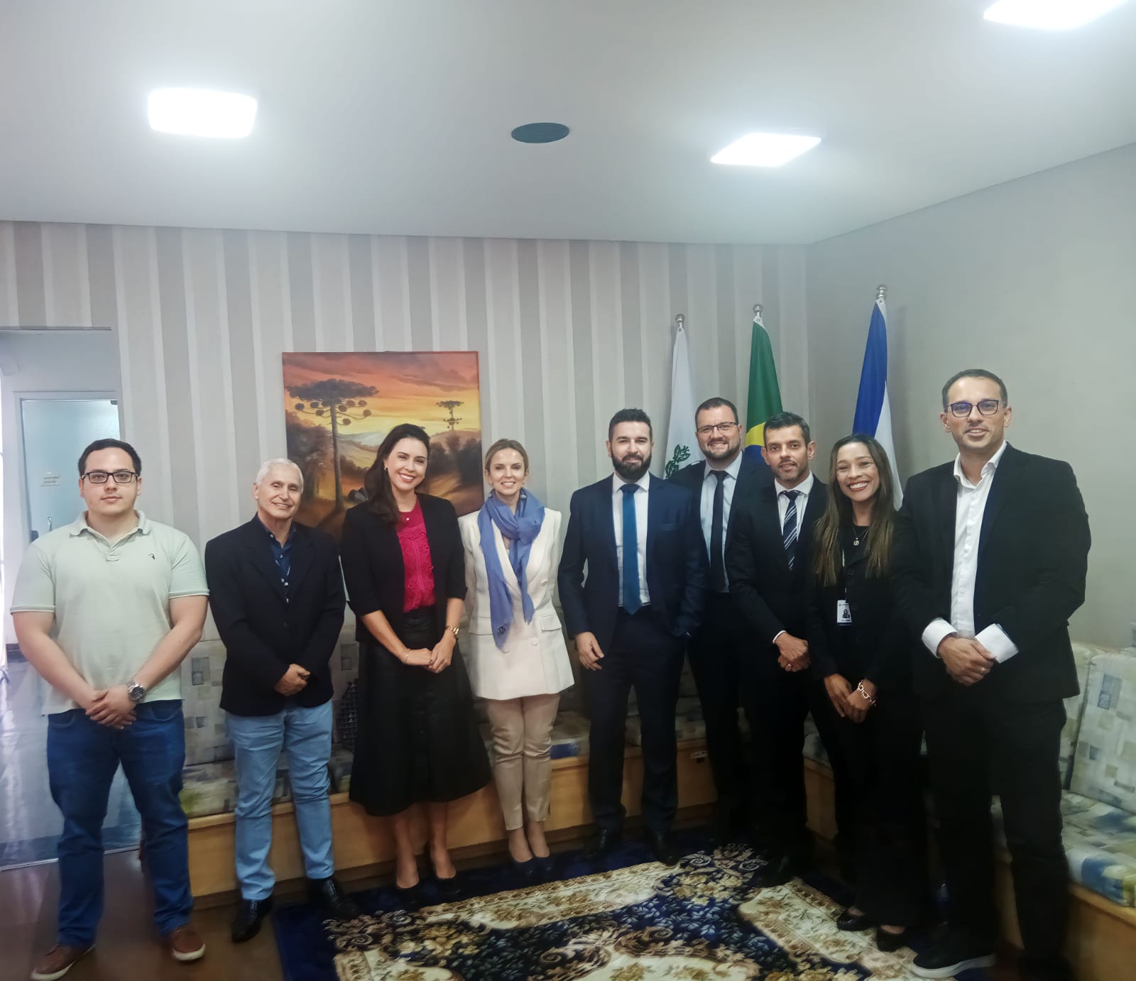 Câmara de PG recebe visita do TCE-PR