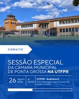 Câmara Municipal realiza sessão especial na UTFPR