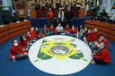 Câmara Municipal recebe visita da Escola Desafio