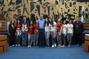Câmara Municipal recebe visita da Escola Estadual Jesus Divino Operário  
