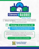 Câmara nos Bairros chega ao Santa Paula 
