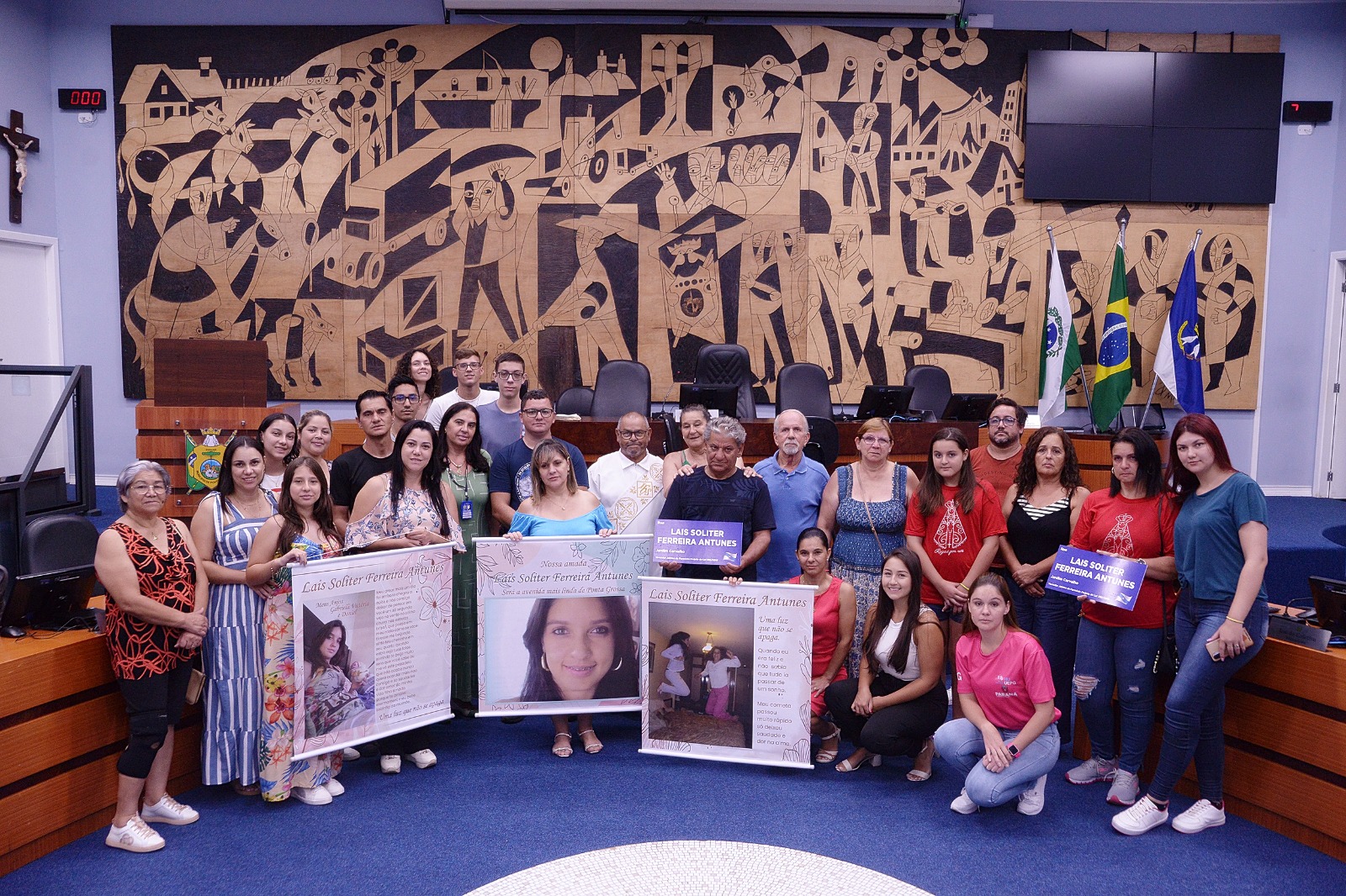 Câmara presta homenagem póstuma a jovem ponta-grosssense