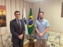 Câmara recebe visita de delegado da Receita Federal