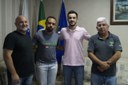 Câmara recebe visita do Sindserv