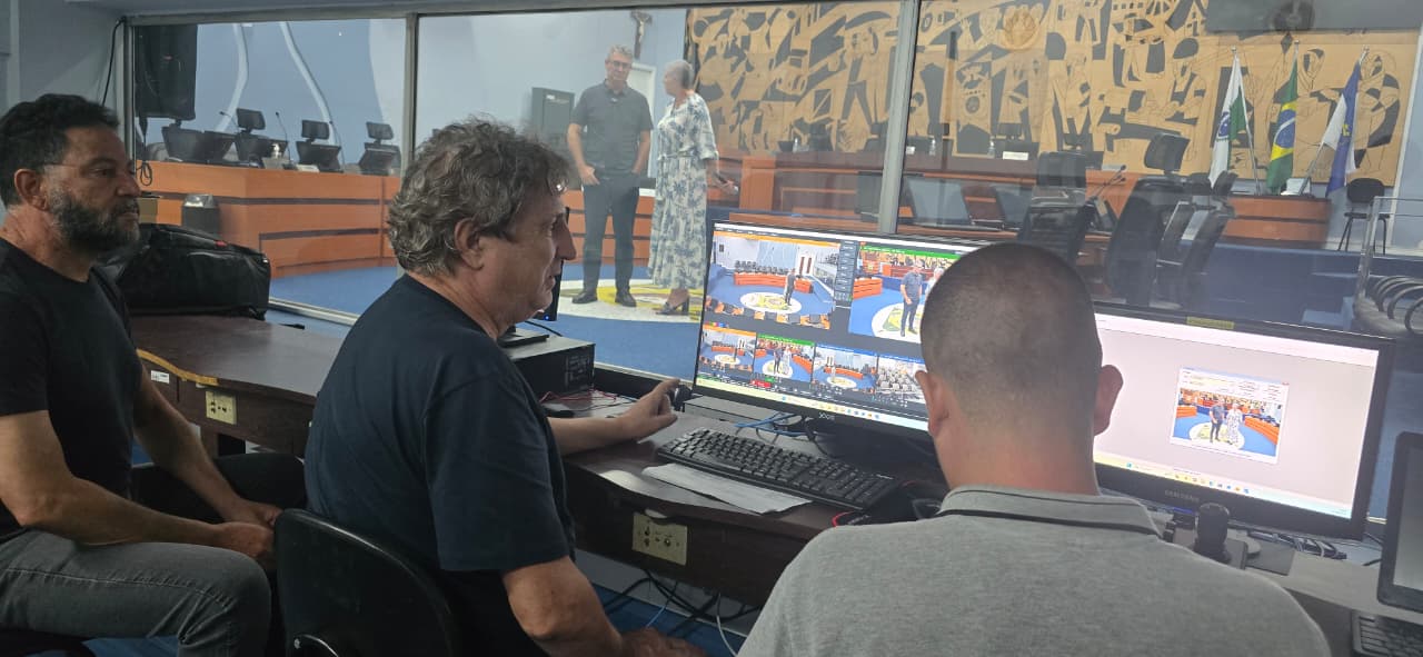 Câmara tem novo equipamento de transmissão das Sessões