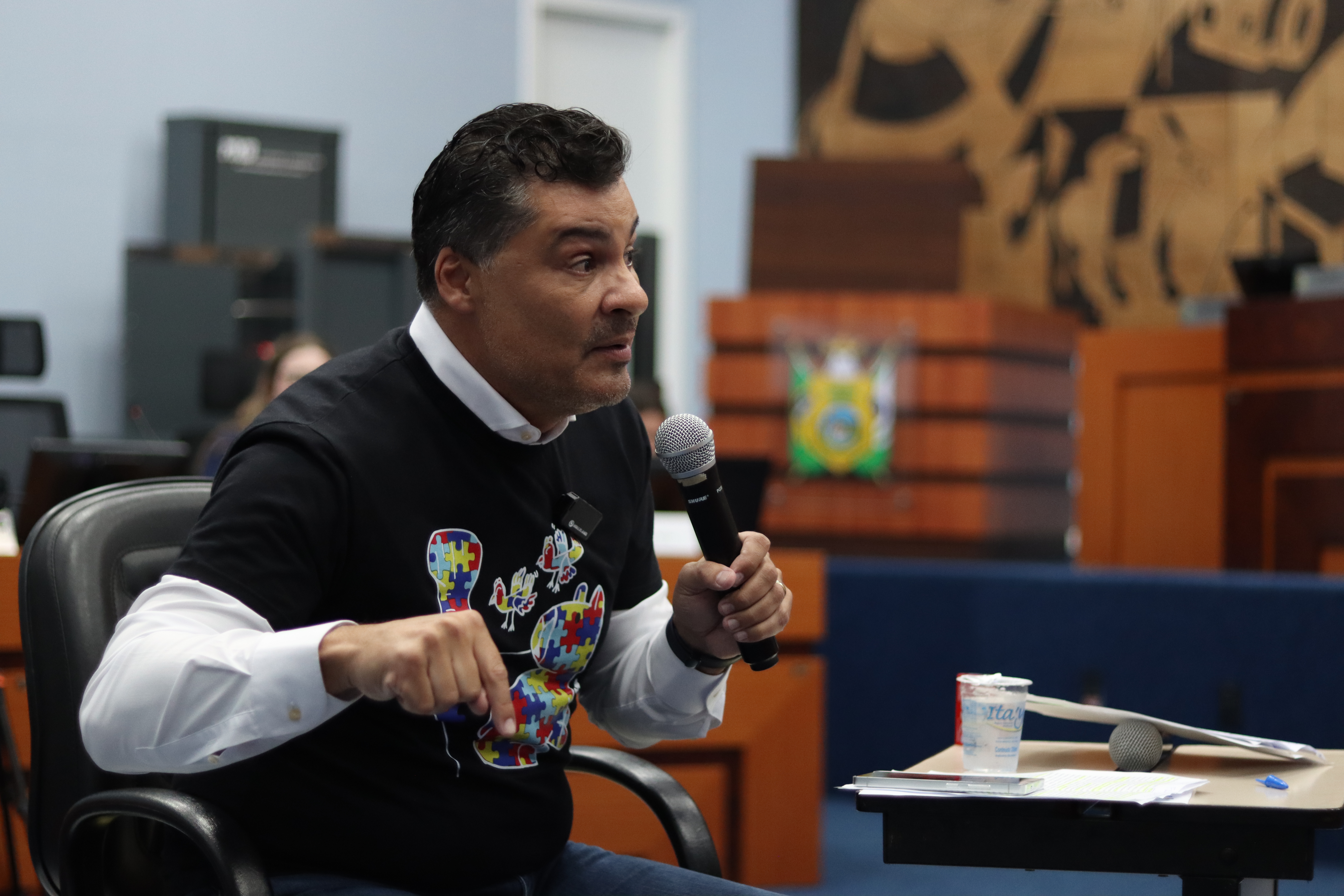 CEI do Lixo ouve o deputado estadual e ex-prefeito Marcelo Rangel