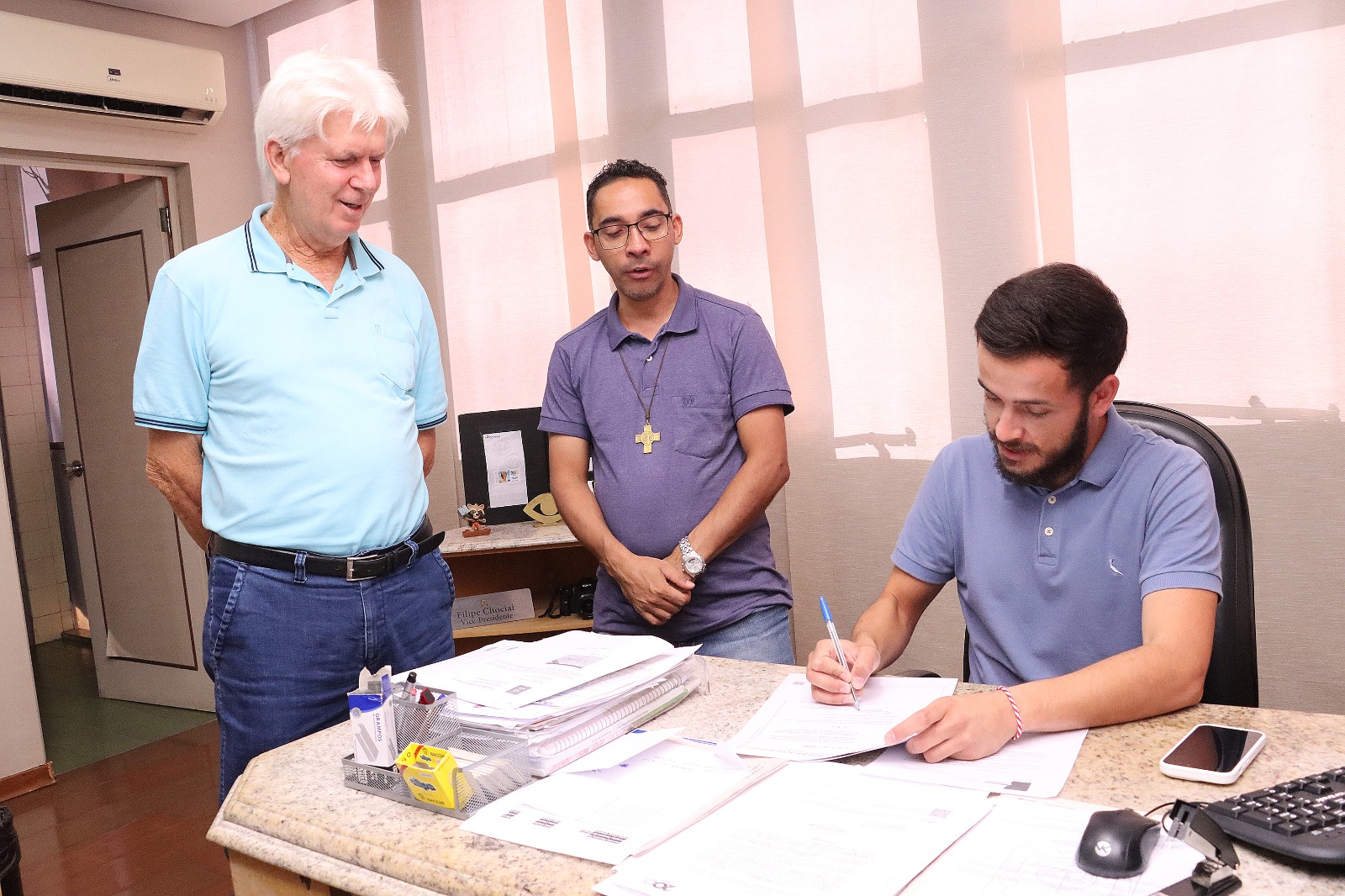 CMEI do Rio Verde prestará homenagem ao padre Sigmundo Fridolin