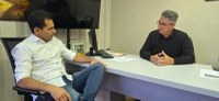 Deputado Marcio Pacheco visita gabinete de Julio Küller e reforça parceria em pautas municipais