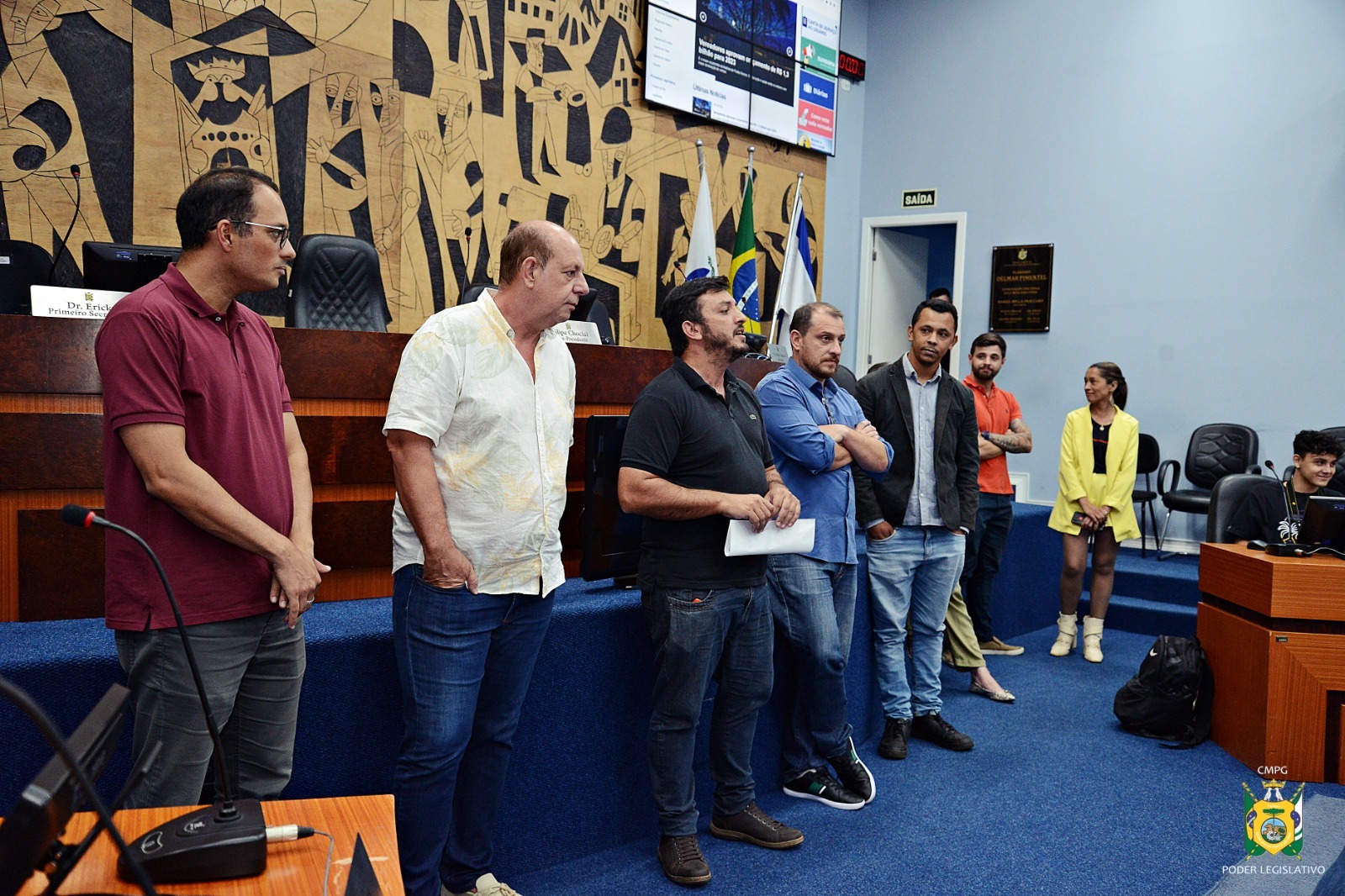 Estudantes de Jornalismo visitam a Câmara de Ponta Grossa