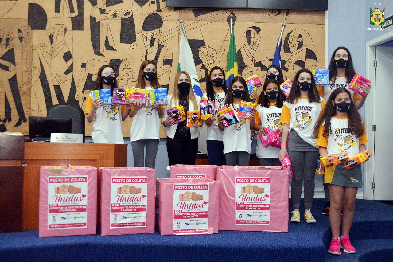 Evento solidário arrecada mais de 4 mil absorventes