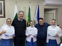 Freiras do Beatbox recebem moção de aplauso na Câmara de Ponta Grossa