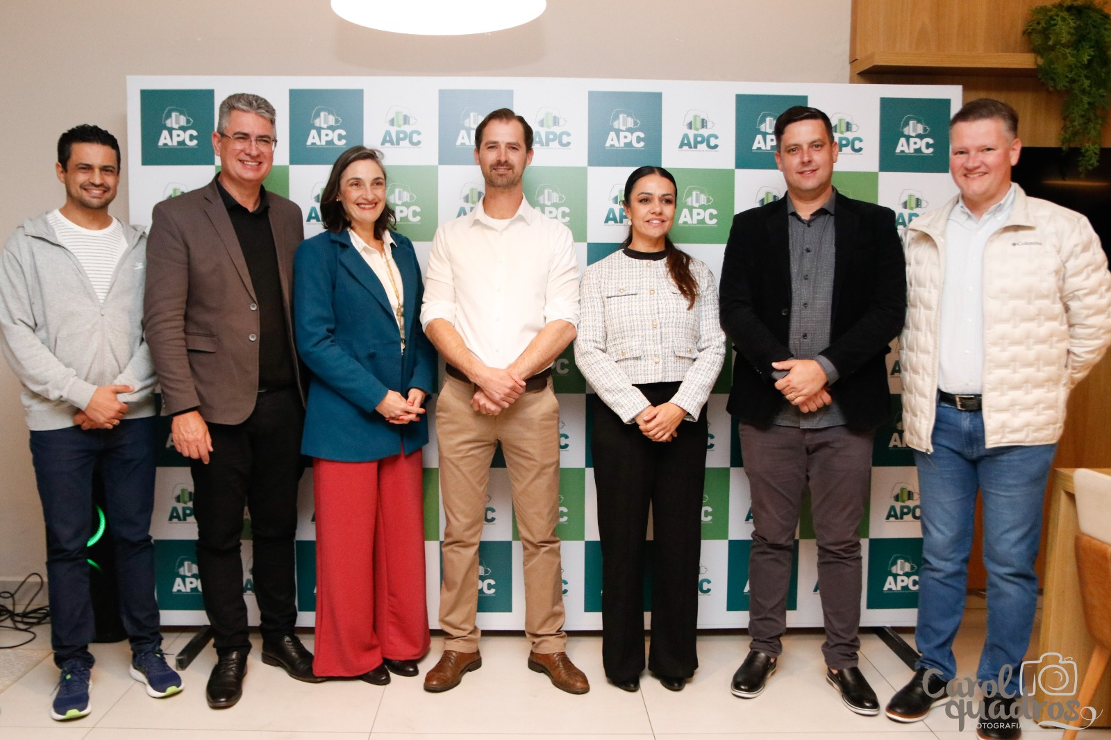 Julio Küller prestigia posse da nova diretoria da APC e reforça compromisso com o setor da construção