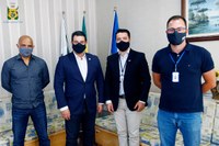 Milla recebe visita de Deputado Amaro