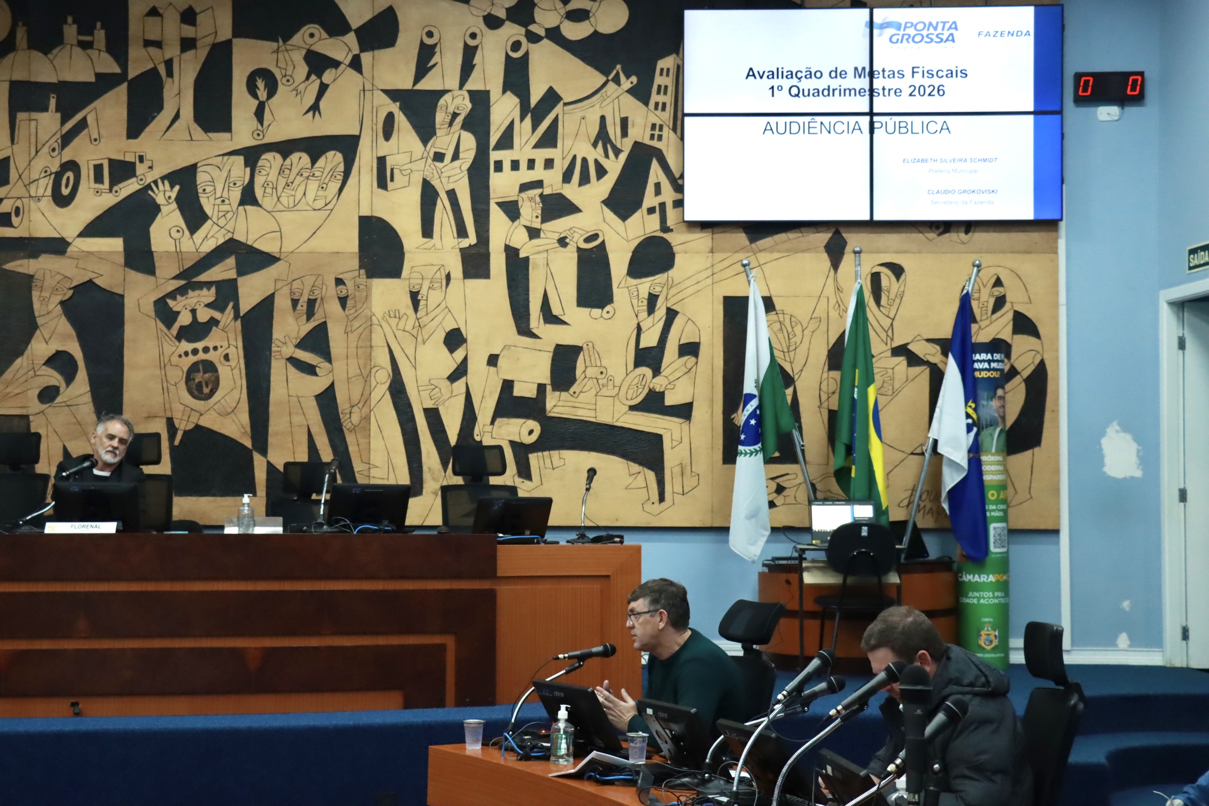 Plenário da Câmara Municipal recebe audiências públicas de prestação de contas do município
