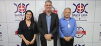 Presidente da Câmara visita Santa Casa e convida hospital para apresentar demandas aos vereadores