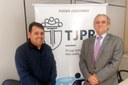 Vereador Professor Careca visita TJPR para acelerar regularizações fundiárias