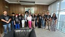 Vereadores jovens entregam carta com pedidos para o futuro à prefeita de PG Vereadores jovens entregam carta com pedidos para o futuro à prefeita de PG